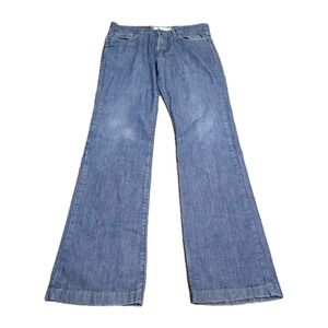 Ona Saez Jeans Blue Denim Straight Leg Women’s Size 40 (Runs Small Fits 14/16)